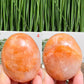Fire Quartz Hematoid Palm Stones Large Worry Crystals YOU CHOOSE
