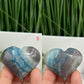Trolleite Hearts Crystal Carvings YOU CHOOSE