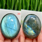 Labradorite Palm Stones Crystal Meditation Worry YOU CHOOSE