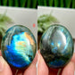 Labradorite Palm Stones Crystal Meditation Worry YOU CHOOSE