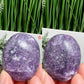 Lepidolite Purple Mica Palm Stones Meditation Crystals YOU CHOOSE