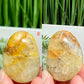 Dendritic Golden Healer Quartz Palm Stones Worry Crystals YOU CHOOSE