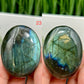 Labradorite Palm Stones Crystal Meditation Worry YOU CHOOSE