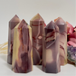 Mookaite Jasper Points Australian Gemstone Crystal Generators YOU CHOOSE