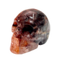 Fire Quartz Hematoid Skull 2 Inches Hand Carved Crystal Carving