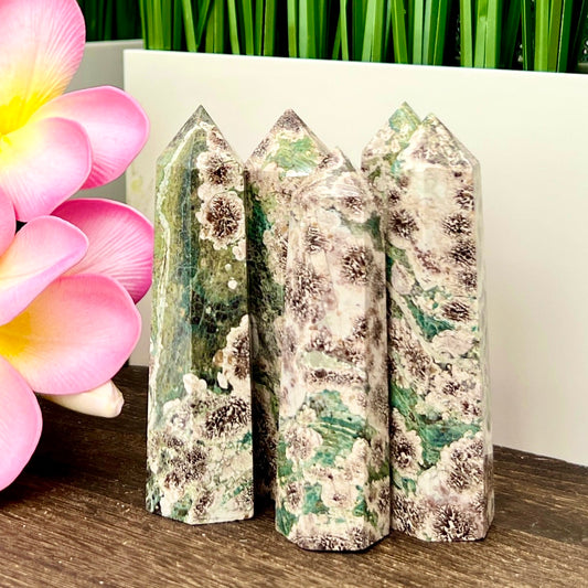 Russian Flower Cherry Blossom Jasper Points Towers YOU CHOOSE