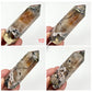 Mosaic Chalcedony Quartz Rare Points Towers Crystal Generators YOU CHOOSE