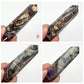 Purple Brecciated Jasper Points Towers Crystal Generators YOU CHOOSE