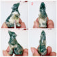 Small Moss Agate Wolves Dogs Crystal Carvings YOU CHOOSE