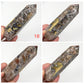 Mosaic Chalcedony Quartz Rare Points Towers Crystal Generators YOU CHOOSE