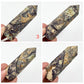 Purple Brecciated Jasper Points Towers Crystal Generators YOU CHOOSE