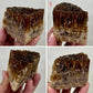 Amber Calcite Specimen Natural Raw Specimen Crystal YOU CHOOSE