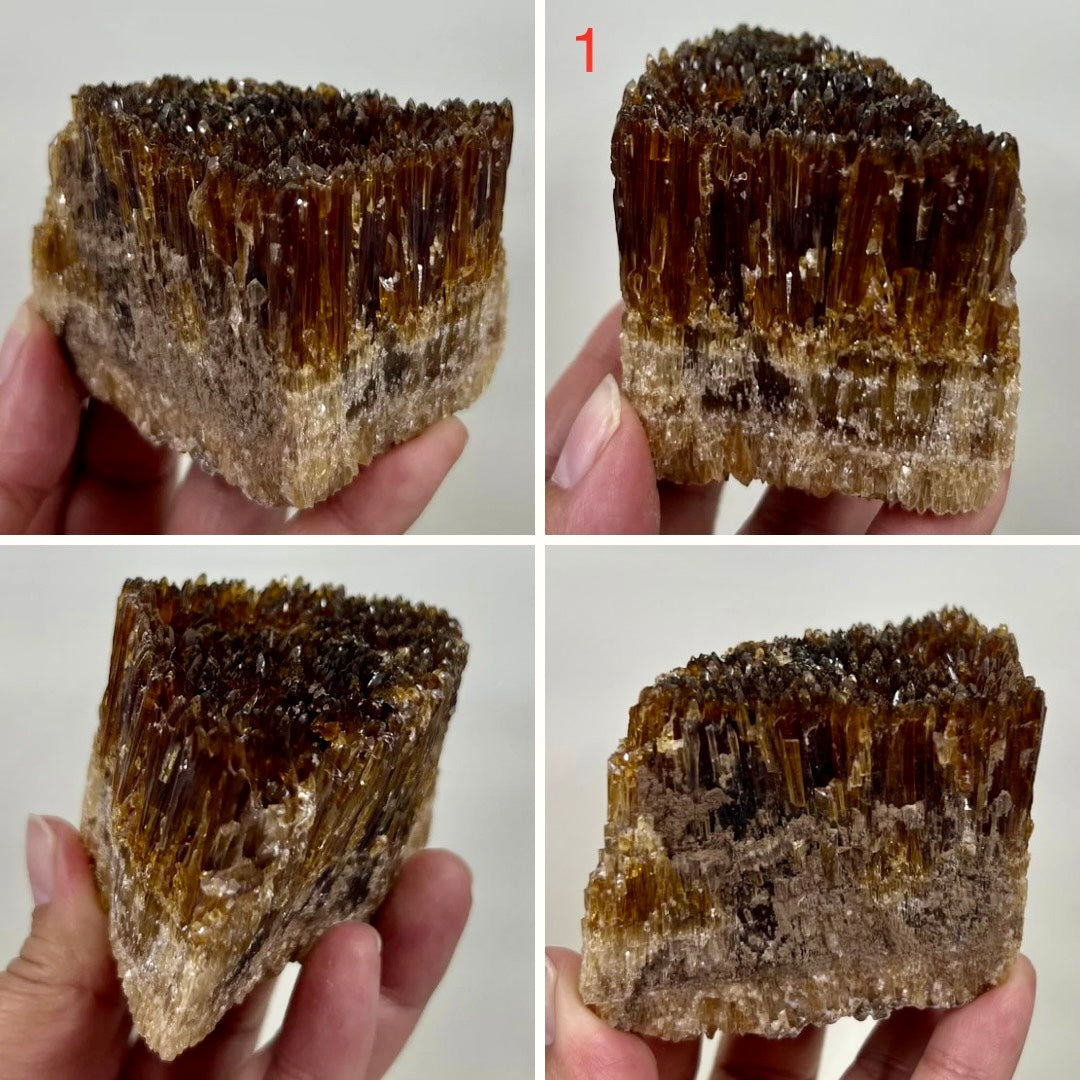 Amber Calcite Specimen Natural Raw Specimen Crystal YOU CHOOSE