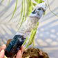 Moss Agate Tower Crystal Generator 322g 168mm