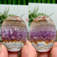 Amethyst with Mexican Lace Agate Palm Stone Crystal YOU CHOOSE