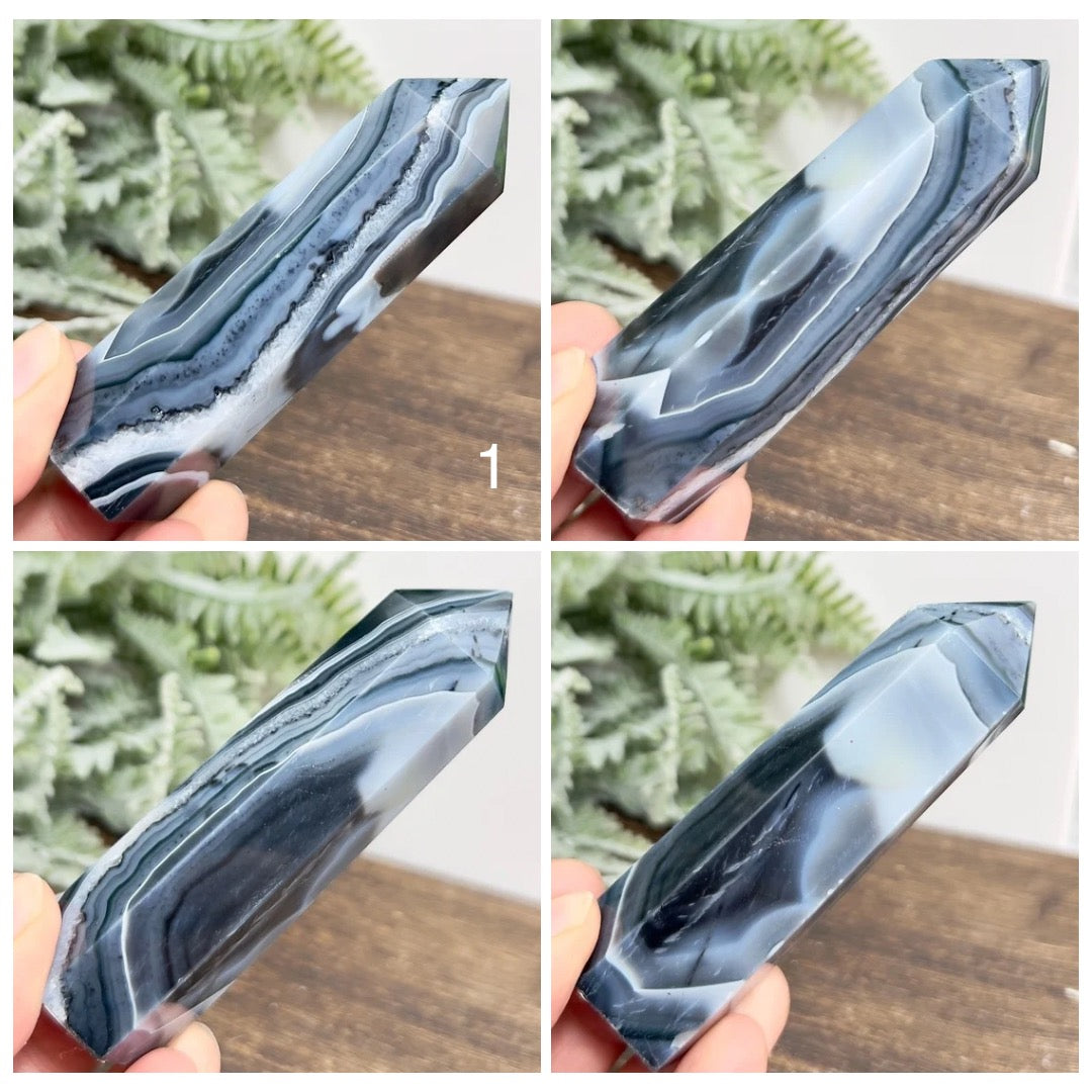 Agate Points Towers Towers Crystal Generator YOU CHOOSE