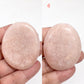 Pink Amethyst Palm Stones Worry Healing Crystals YOU CHOOSE