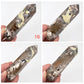 Mosaic Chalcedony Quartz Rare Points Towers Crystal Generators YOU CHOOSE