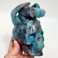 Trolleite Gargoyle on Skull Hollow Jaw Rare Healing Crystal Carving 1564g