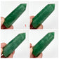 Green Strawberry Quartz Points Towers Crystal YOU CHOOSE