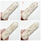 Druzy White Agate Points Towers Crystals YOU CHOOSE