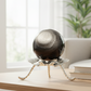 Silver Sheen Obsidian Sphere Healing Crystal Ball 259g 59mm
