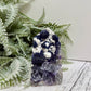 Blueberry Fluorite Indigo Towers RARE Healing Generator 175g