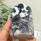 Blueberry Fluorite Indigo Towers RARE Healing Generator 175g