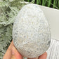 Celestite Celestine Large Egg with Stand Large Geode Cluster Crystal 997g