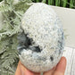 Celestite Celestine Large Egg with Stand Large Geode Cluster Crystal 997g