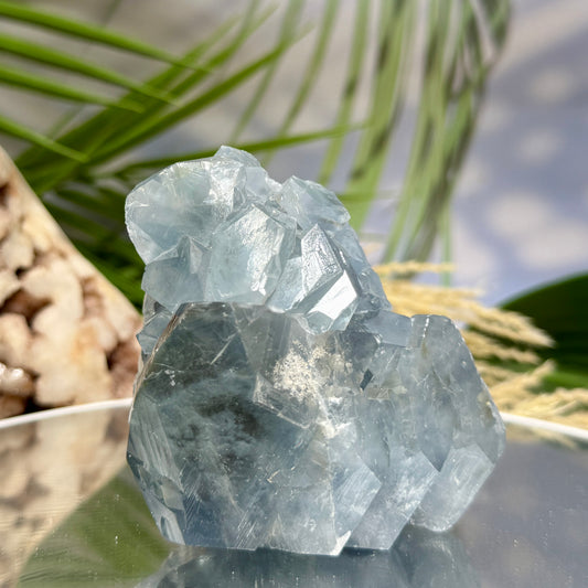 Celestite Celestine Chunk Specimen Geode Cluster Crystal 583g