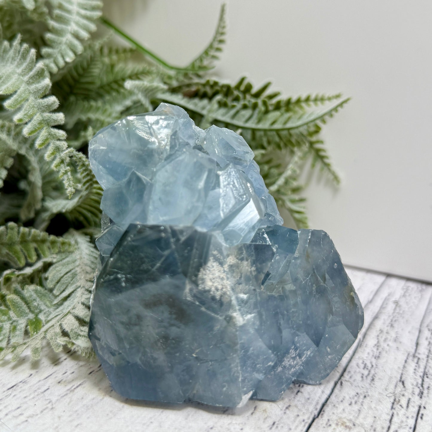 Celestite Celestine Chunk Specimen Geode Cluster Crystal 583g