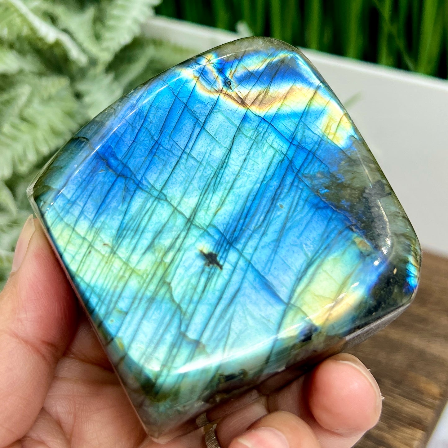 Labradorite Blue Free Form Healing Crystal 490g
