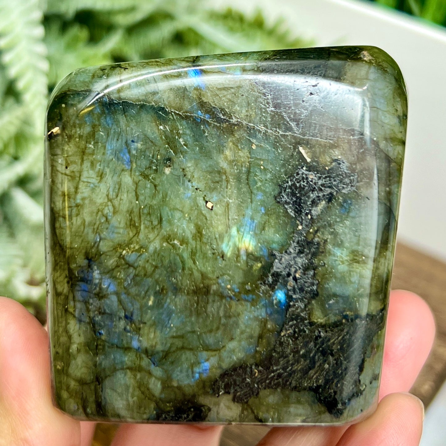 Labradorite Blue Free Form Healing Crystal 490g
