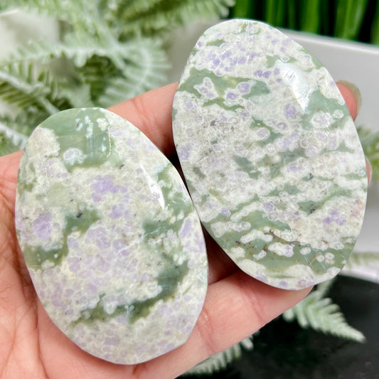 Lucky Jade Palm Stones Crystals YOU CHOOSE