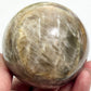 Black Moonstone Sphere Healing Crystal Ball 619g 76mm