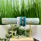 Moss Agate Bracelet Bangle Holder Crystal Gemstone Jewellery Stand