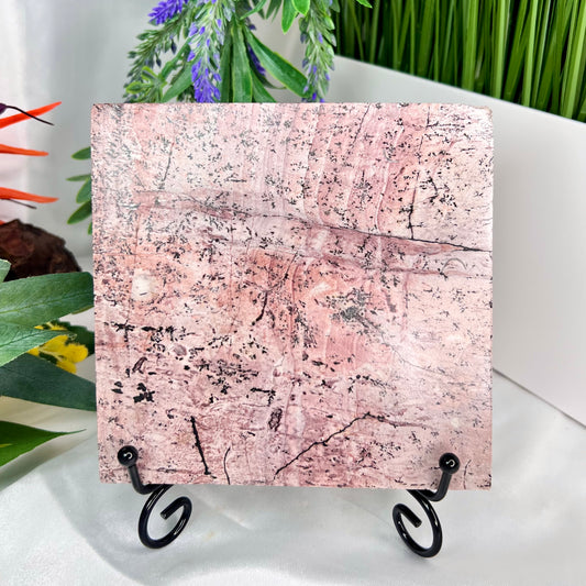 Dendritic Jasper Slab Crystal Slab Carving 454g