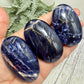 Blue Sodalite Palm Stones Worry Meditation Gemstone YOU CHOOSE