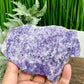 Lepidolite Purple Mica Slice Healing Specimen Crystal Slab 218g