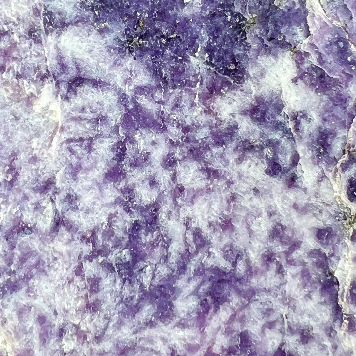 Lepidolite Purple Mica Slice Healing Specimen Crystal Slab 218g