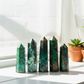 Chrysocolla Malachite Points Towers Crystal Generators YOU CHOOSE
