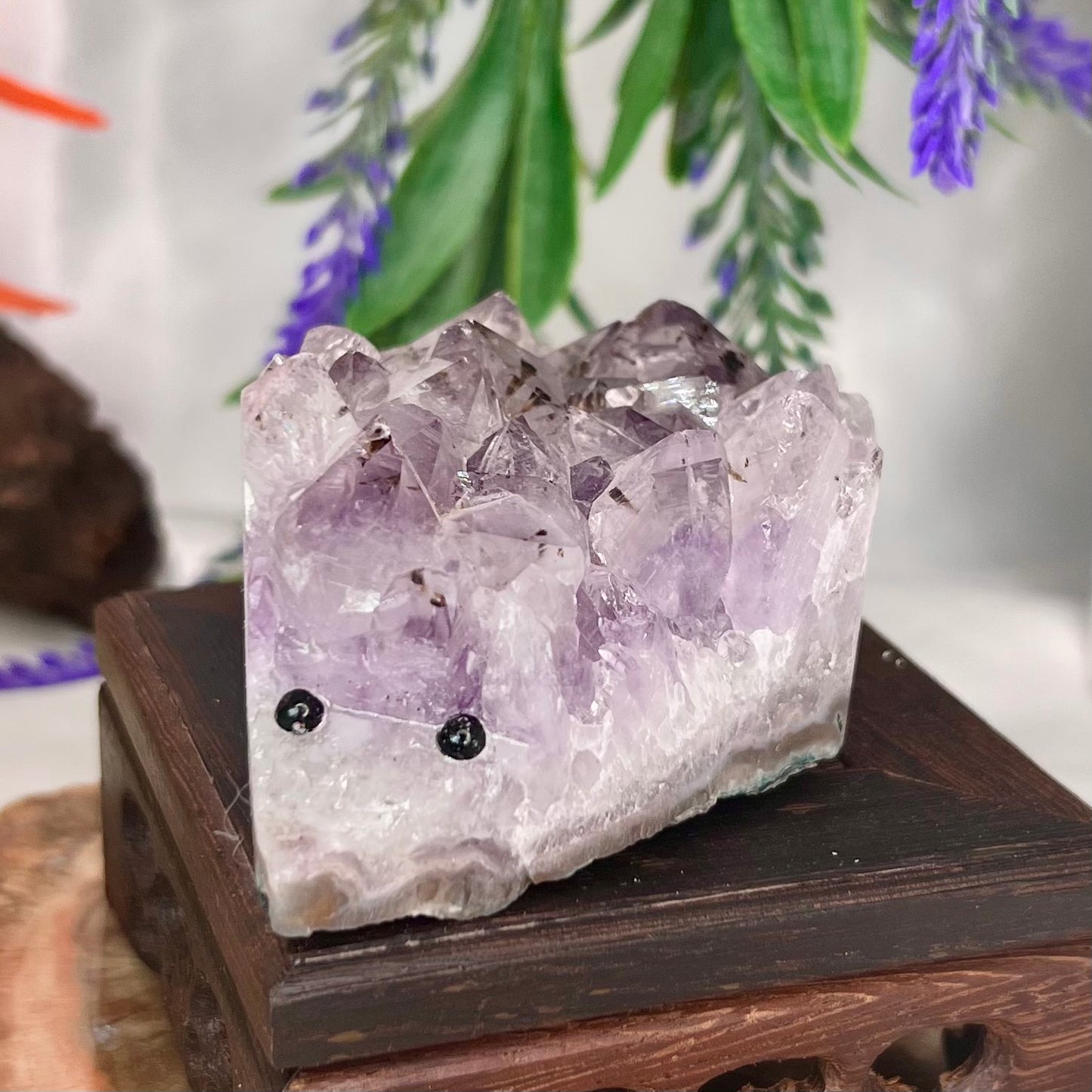 Amethyst Hedgehog Cluster Crystal Animal 228g