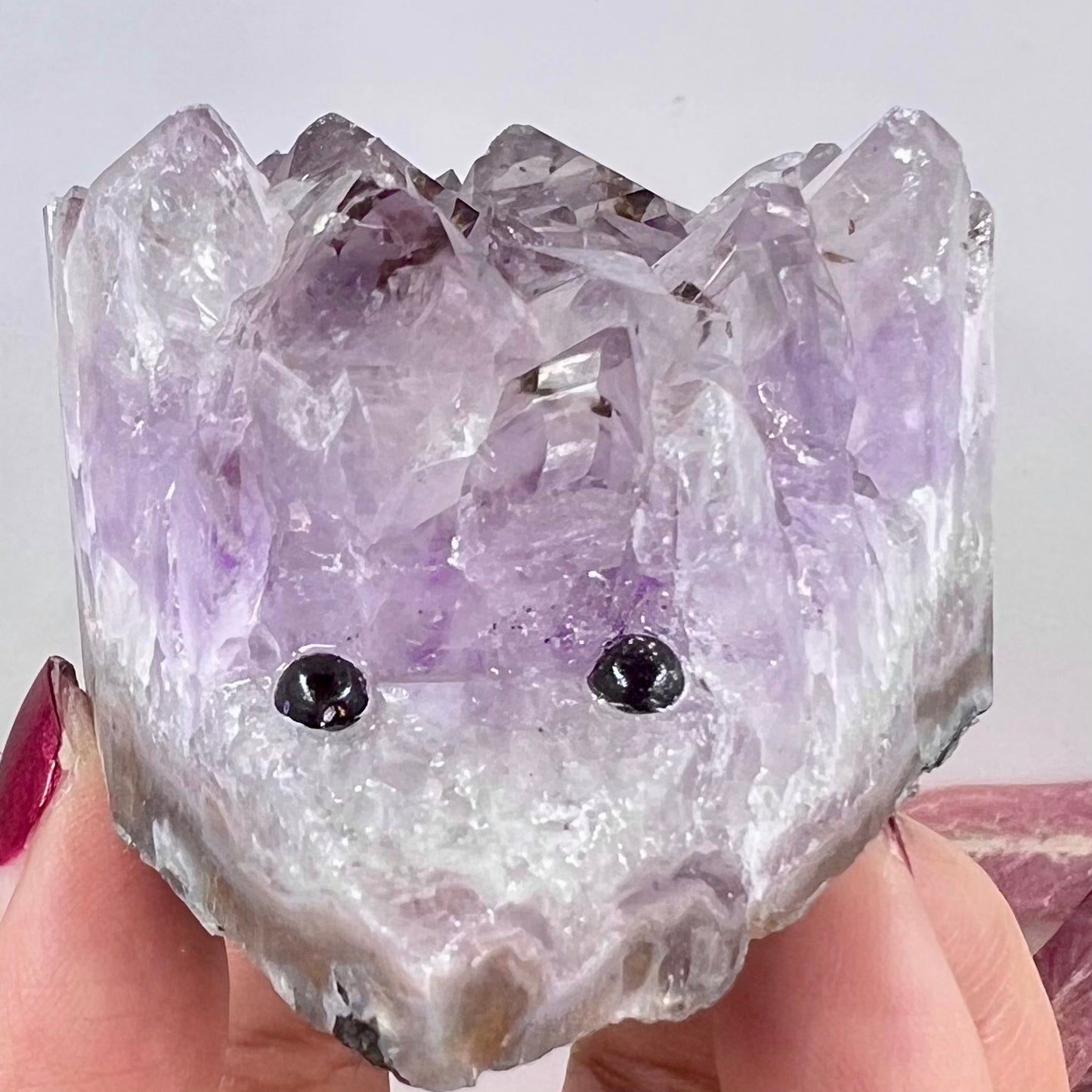 Amethyst Hedgehog Cluster Crystal Animal 228g