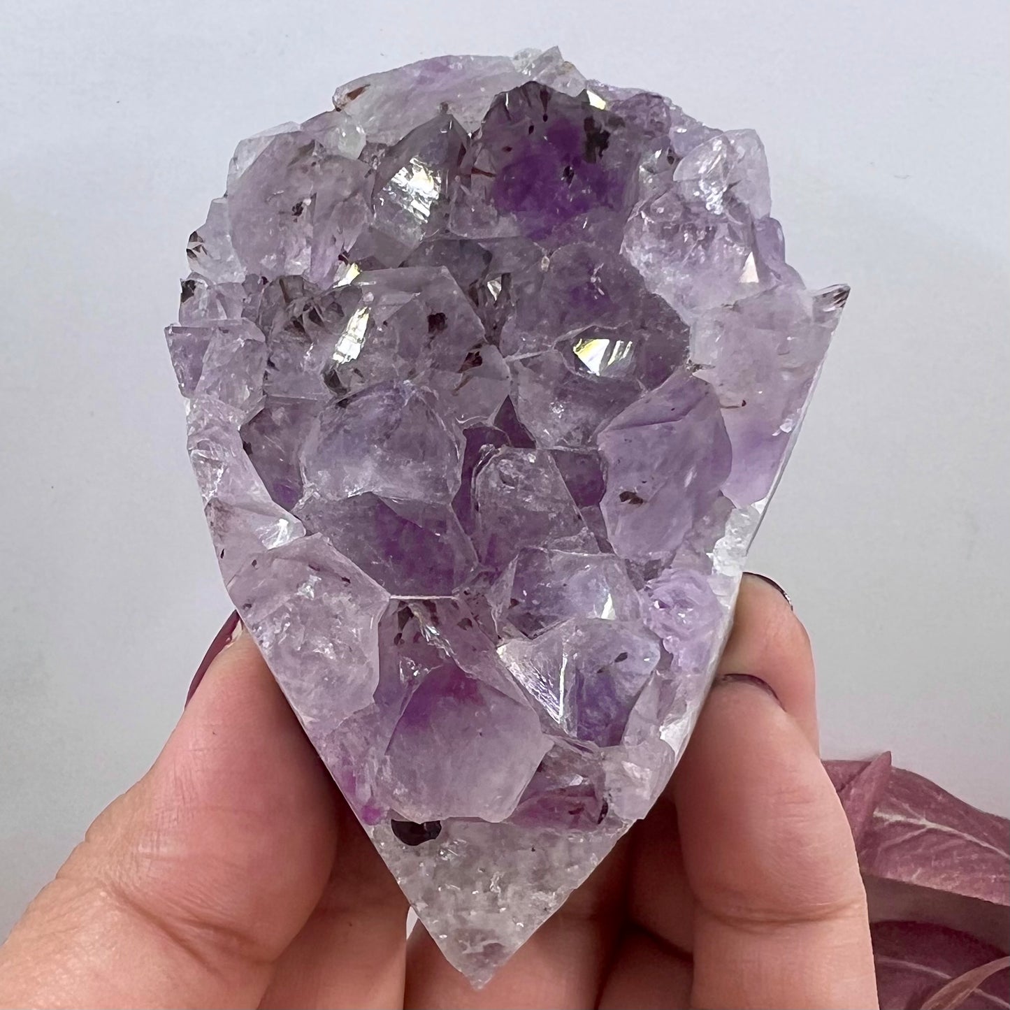 Amethyst Hedgehog Cluster Crystal Animal 228g