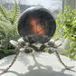 Labradorite Sunset Sphere Healing Crystal Ball Flashy Gemstone 240g 55mm