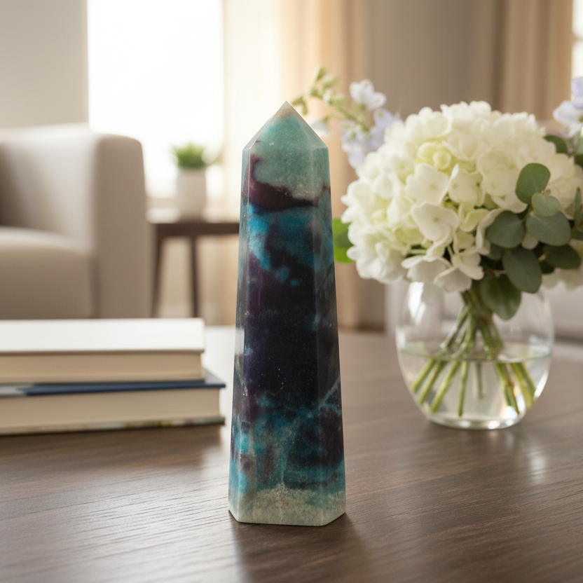 Trolleite Tower Rare Healing Crystal Generator 499g 161mm