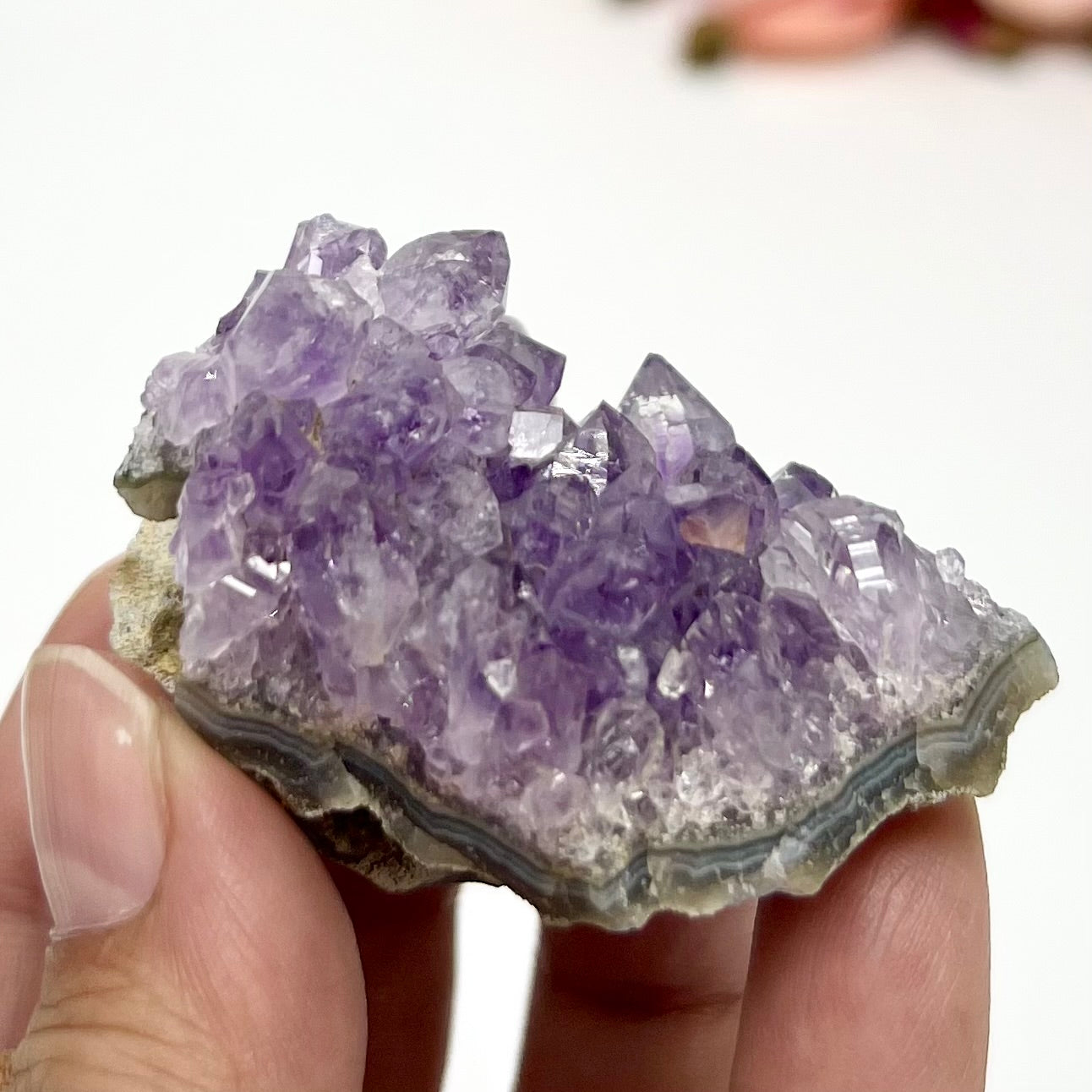 Amethyst Cluster Natural Crystal 80g