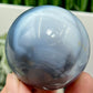 Blue Moss Agate Sphere Healing Crystal Ball 180g 51mm