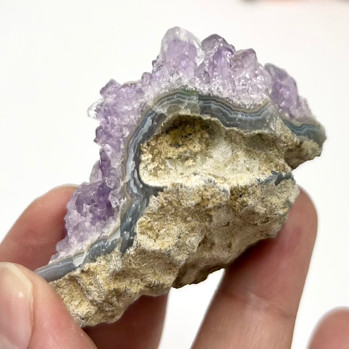 Amethyst Cluster Natural Crystal 80g